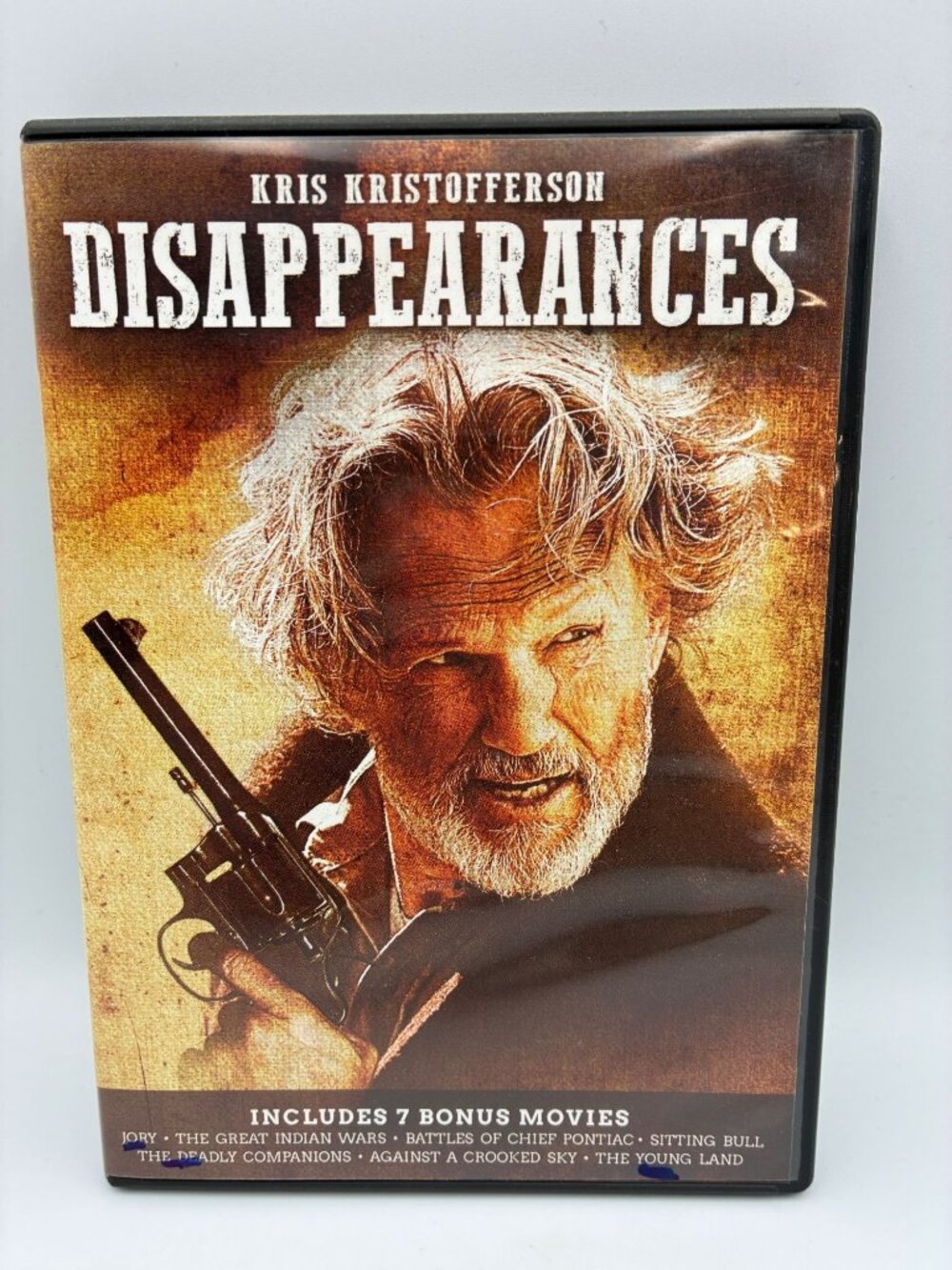 Disappearances Kris Kristofferson DVD 2006 Echo Bridge Multi Movie Drama Western